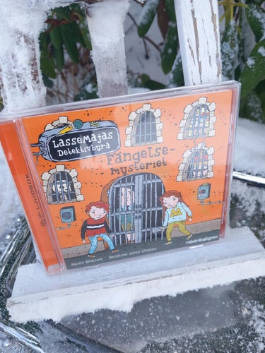Lasse Majas detektivbyrå fängelsemysteriet CD e-bok Johan Ulvesson Rabén