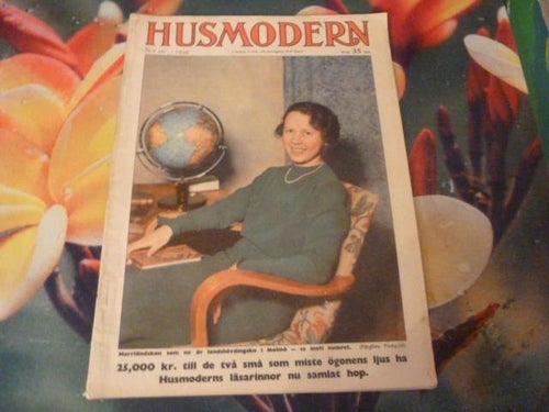 HUSMODERN, NR 10 - 1939, TIDNING