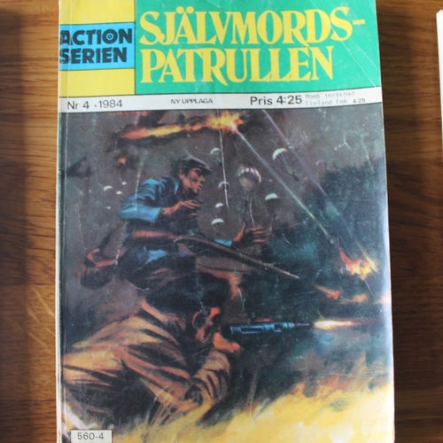 Action Serien 1984 NR 4 Självmordspatrullen