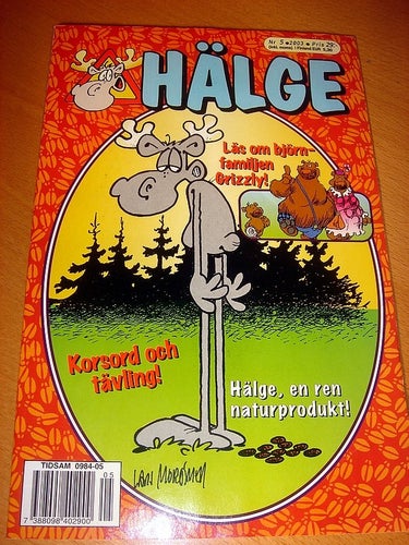HÄLGE (svensk) NY OLÄST 2003 Nr 5