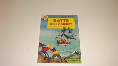 RATTEs ÄVENTYR 2 - Ratte och odjuret - Magnus Knutsson - 1:a upplaga