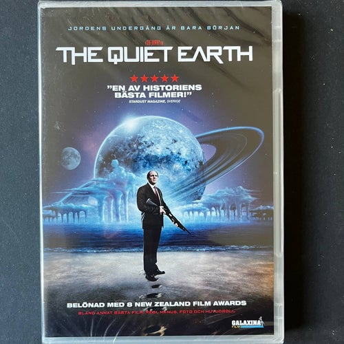 THE QUIET EARTH. DVD SCI-FI -85. INPLASTAD