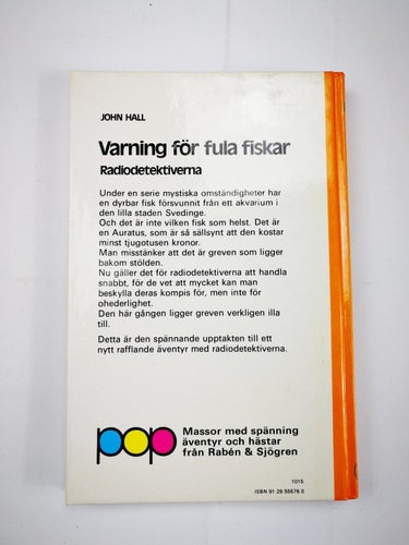 John Hall - Varning för fula fiskar (Radiodetektiverna POP 1982 Akvarium)