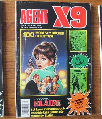 AGENT X9 1989 NR 6