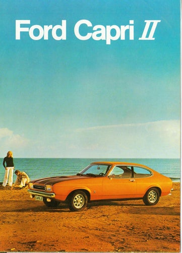 Broschyr Ford Capri II