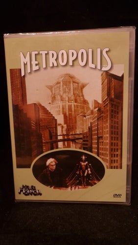 Metropolis (1928) (DVD) Fritz Lang - OOP/Utgången - NY/Inplastad