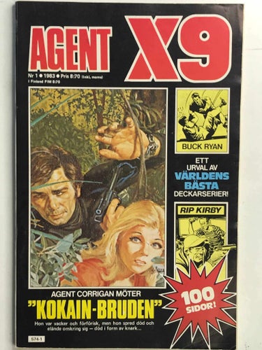 Agent X9 - 1983:1 FN-VF