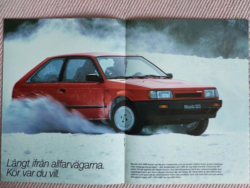 Mazda 323 4WD Turbo 1987
