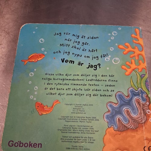 Vem döljer sig i havet? av Debbie Tarbett, 2009