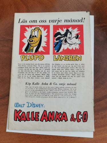 Kalle anka 2 1948 mycket fint skick