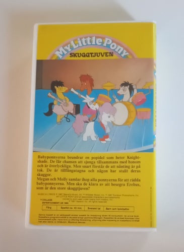 My Little Pony - Skuggtjuven / 1989 / VHS / SE