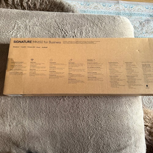 Logitech Signature MK650 för företag tangentbord och mus