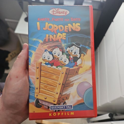 Knatte, Fnatte och Tjatte i Jordens Inre VHS