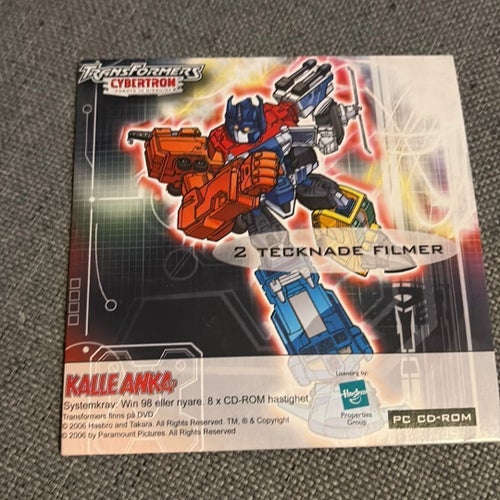 Transformers Cybertron PC CD-ROM