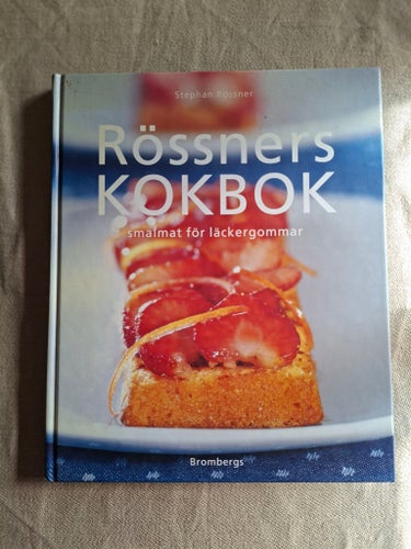 Rössners Kokbok : smalmat för läckergommar - Fint skick!