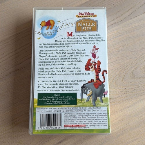 Filmen om Nalle Puh VHS