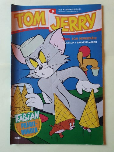 Tom & Jerry nr 5 från 1980