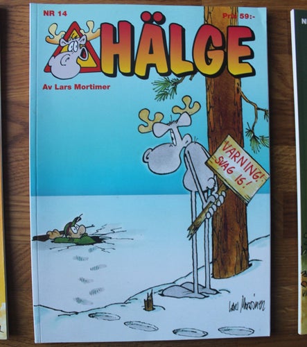 Hälge Julalbum 2005 nr 14 Varning! för svag is!