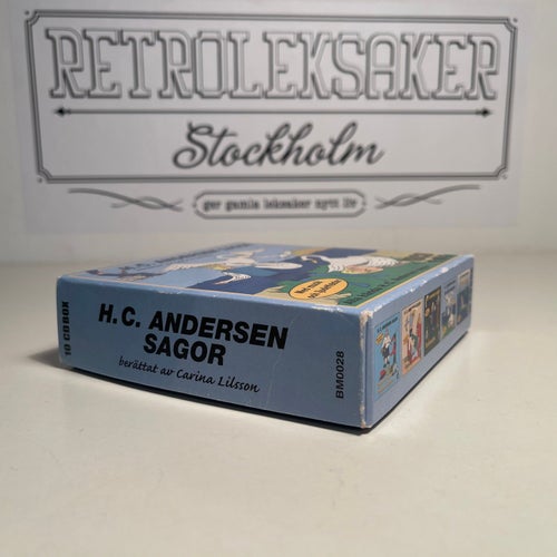 Ljudbok på CD - HC Andersen Sagor. 10 cd Box! Alla kända H.C. andersen sagor