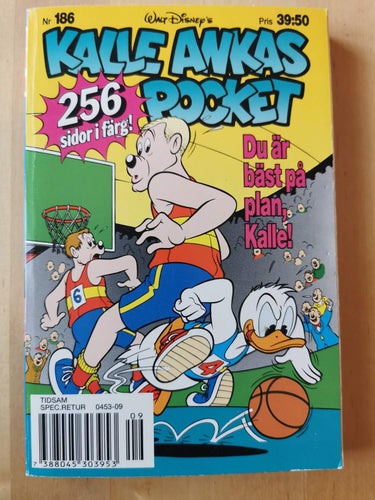 KALLE ANKAS POCKET - Nr 186 - Du är bäst på plan, Kalle!