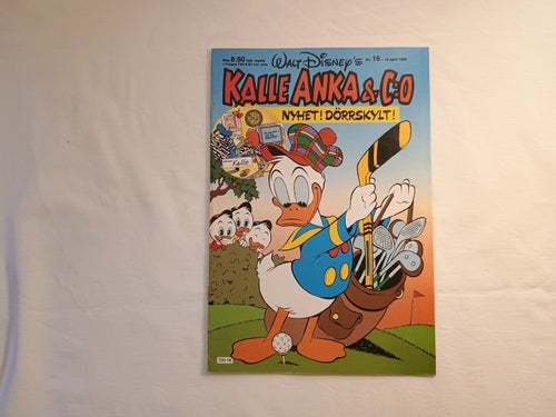 Kalle Anka & co - 1988 nr 16 - Med bilaga Dörrskylt