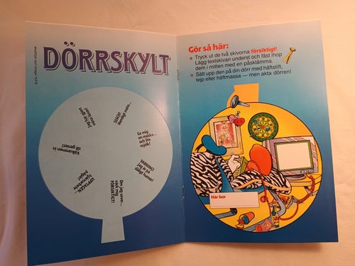 Kalle Anka & co - 1988 nr 16 - Med bilaga Dörrskylt