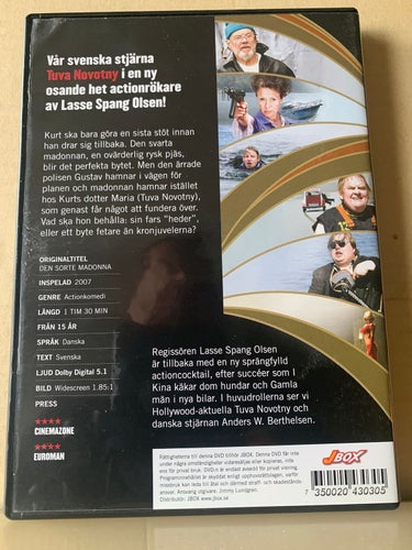 Den svarta madonnan, Dvd