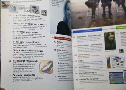 Tidning från Internetvärlden