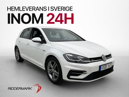 Volkswagen Golf TSI 150hk R-Line Cockpit P-Sensorer CarPlay