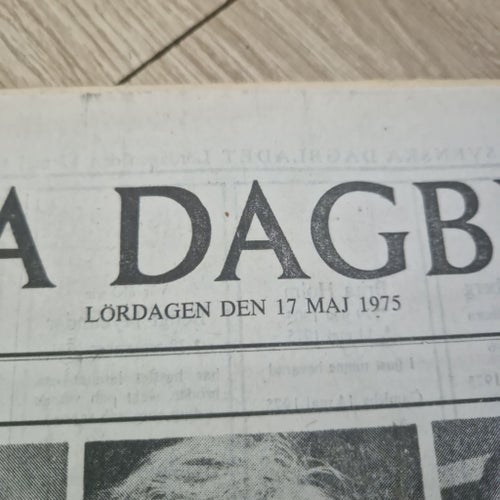 Svenska Dagbladet Lördagen den 17 Maj 1975