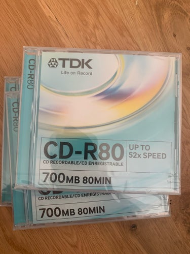 DVD + RW, CD - R 80