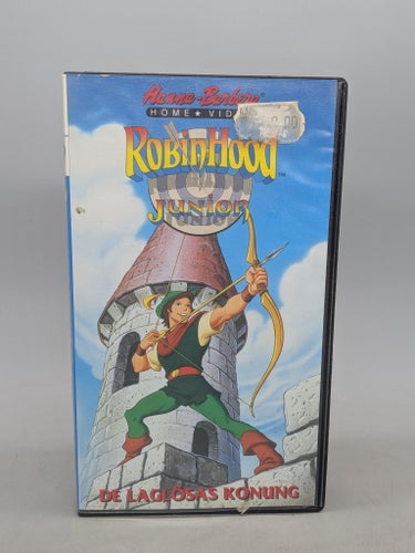 Robin Hood Junior - De Laglösas Konung - Hanna-Barbera - Svenskt tal - VHS