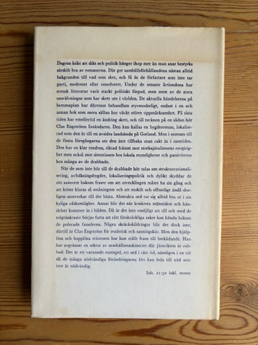 Insändaren av Clas Engström, 1969, Förord av statsminister Tage Erlander