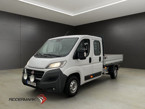 Fiat Ducato Dubbelhytt FLAKBIL Värm 7-Sits Farthållare Moms
