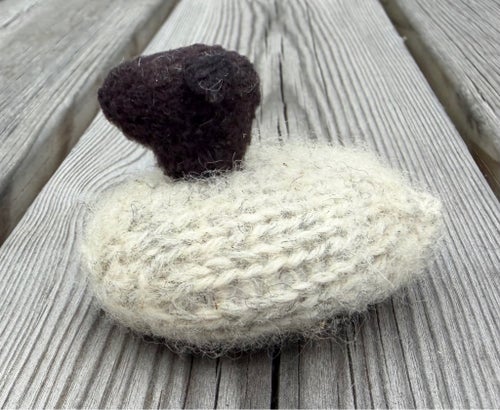 Gotlandsfår, Sten i lovikadress 7x5x5 cm.