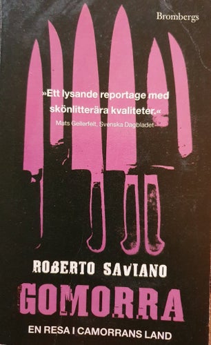 Gomorra av Roberto Saviano, 2007, pocket