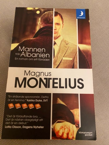 Mannen från Albanien av Magnus Montelius, hyllad deckare