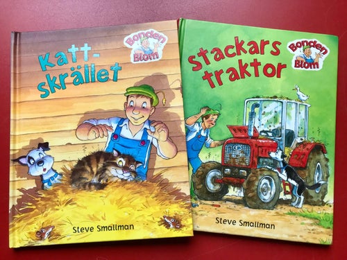 Bonden Blom KATTSKRÄLLET + STACKARS TRAKTOR Steve Smallman