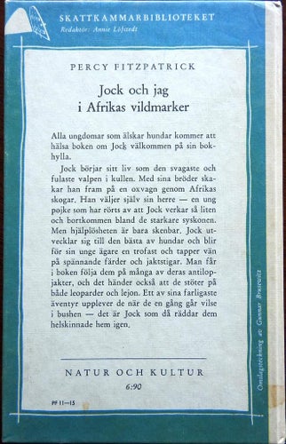Jock och Jag i Afrikas vildmarker av Percy Fitzpatrick 1961