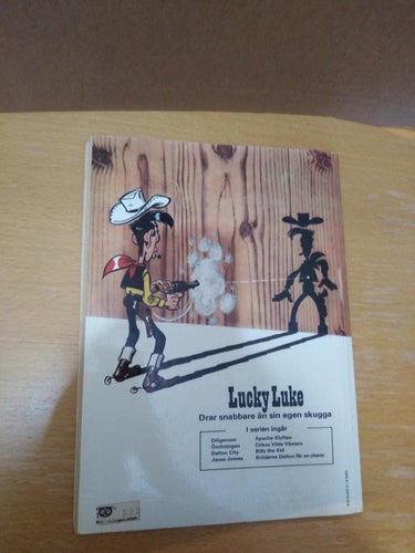 Lucky Lukes äventyr 5 Apache-klyftan 1972 första upplagan Very Good plus