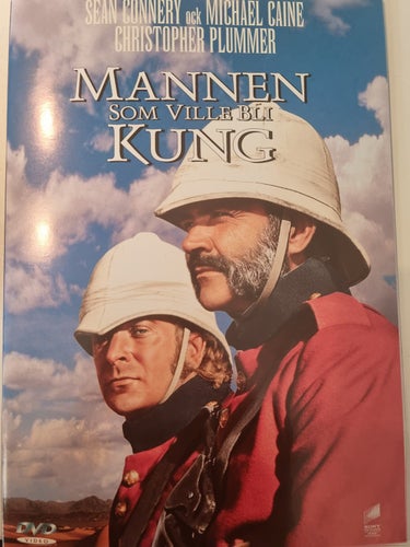 Mannen som ville bli kung (1975) John Huston med Sean Connery, Michael Caine.