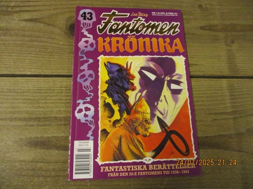 Fantomen Krönika Nr 43-2001