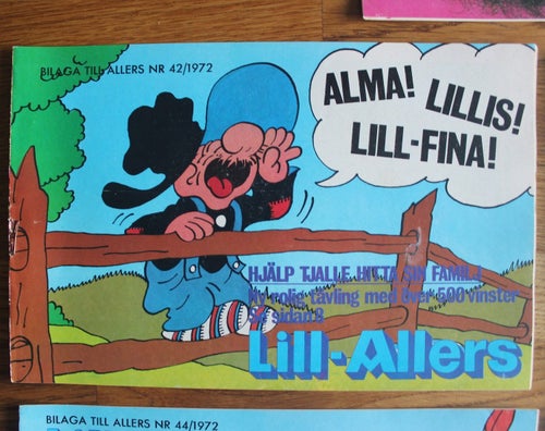 Lill-Allers bilagan veckotidning 1972 nr 42