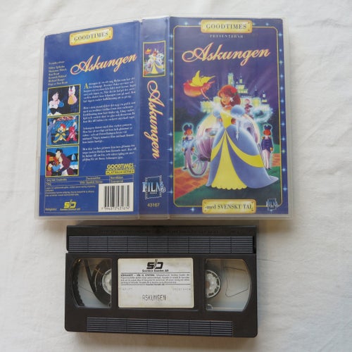 Askungen - Goodtimes Platinum Series - VHS