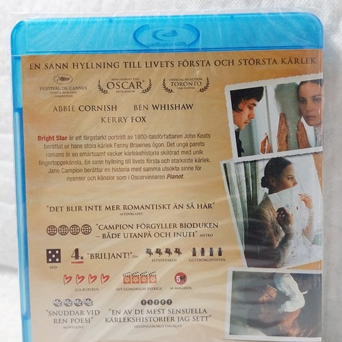 Bright Star Blu-ray Oöppnad & Inplastad