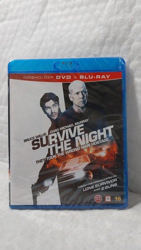 Survive The Night Blu-ray Oöppnad & Inplastad