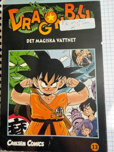 Dragon Ball 13 - Det Magiska Vattnet, Carlsen Comics