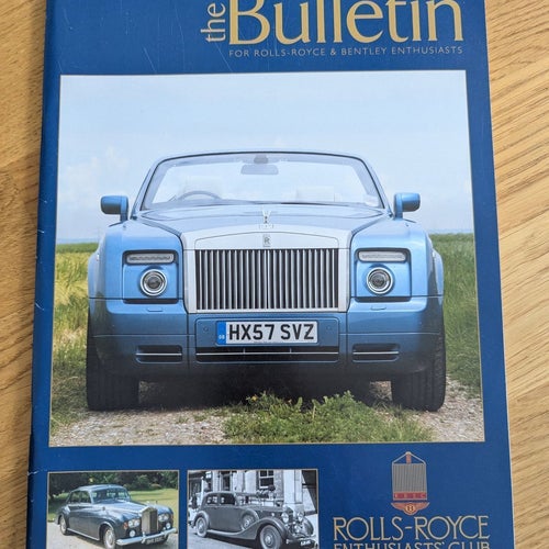 The bulletin for Rolls Royce and Bentley enthusiasts