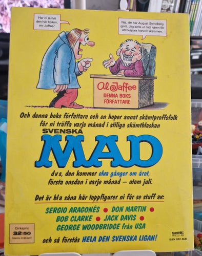 MAD's Al Jaffee sänder sina värsta avsnoppande svar på dumma frågor, 1987