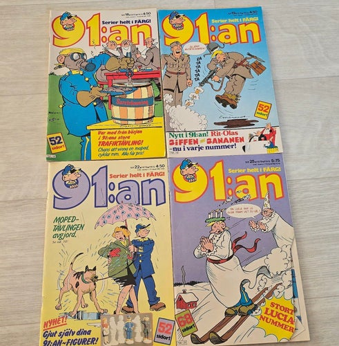 91:an Nr 18, 19, 22, 25 1978